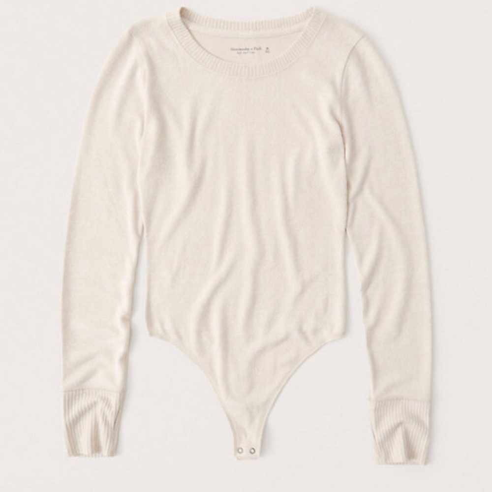 Abercrombie and Fitch long sleeved cozy bodysuit